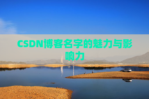 CSDN博客名字的魅力与影响力